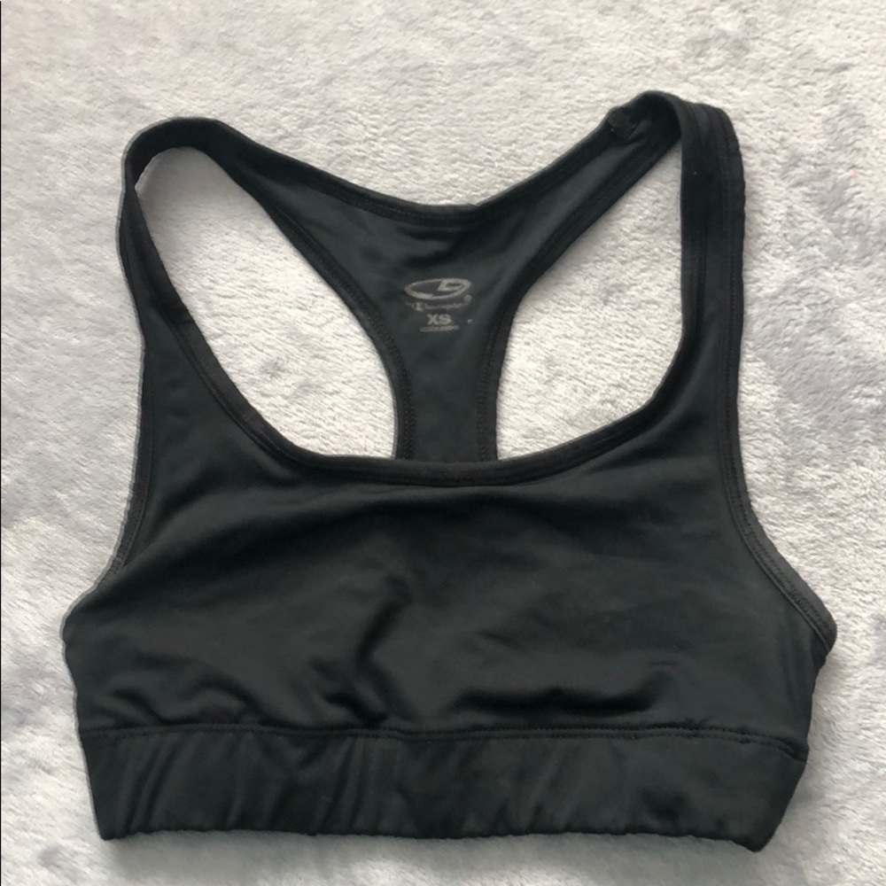 C9 Champion black dry wick sports bra